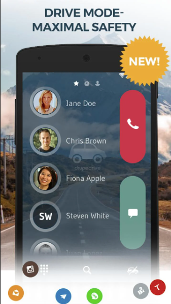 Drupe: Caller ID & Dialer MOD APK