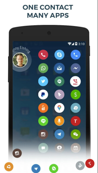 Drupe: Caller ID & Dialer MOD APK