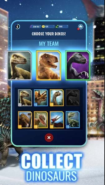 Jurassic World Alive apk mod