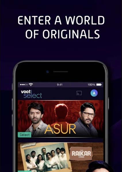 Voot Select apk