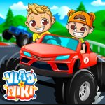 Monster Truck Vlad Niki v1.9.5 MOD APK (Unlimited Gold, Gears)