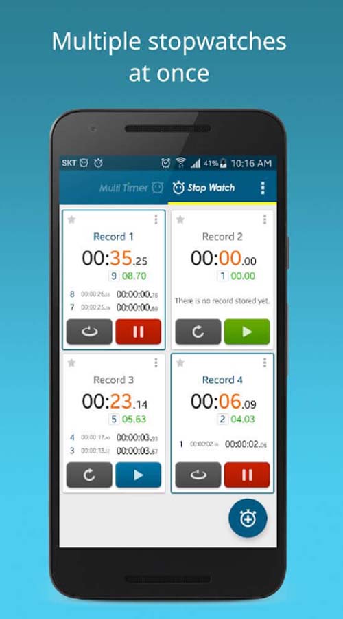 Multi Timer StopWatc 6