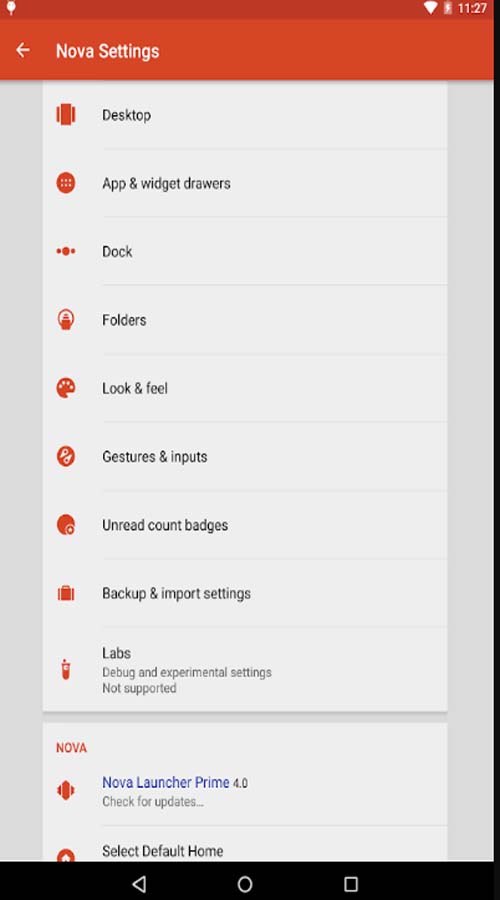 Nova Launcher Prime 3