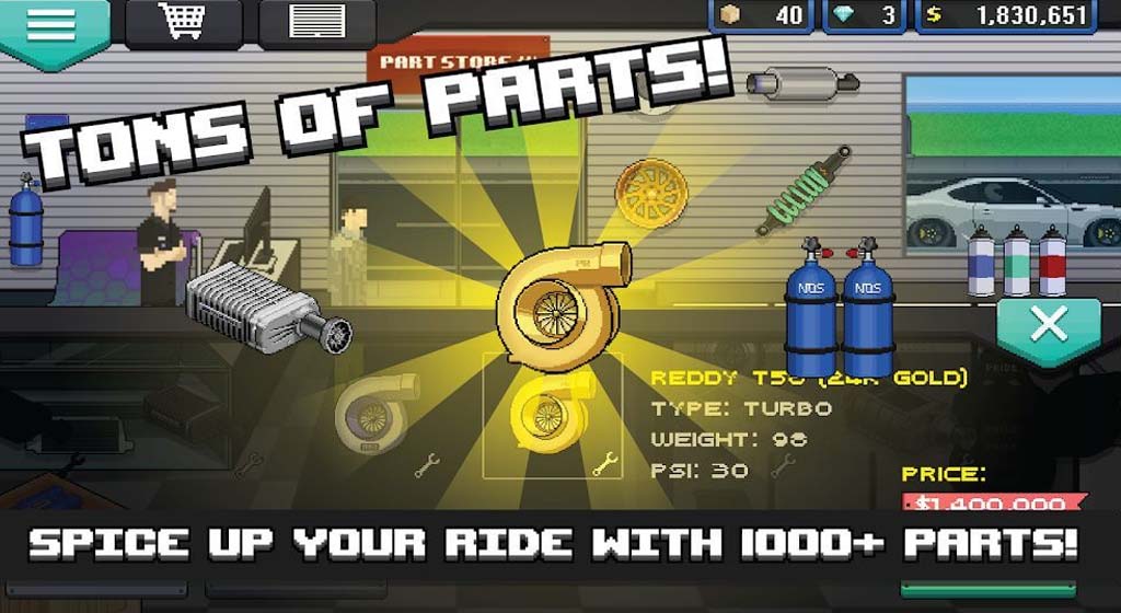 Pixel Car Racer 2