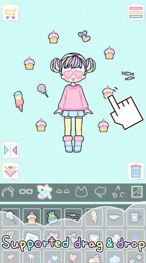 Pastel Girl Dress Up Game 3