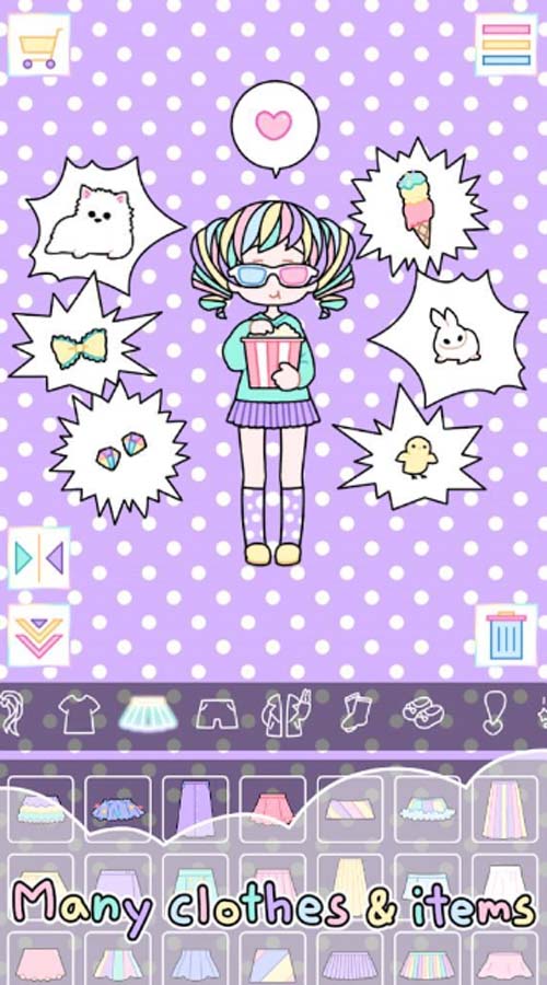 Pastel Girl Dress Up Game 5