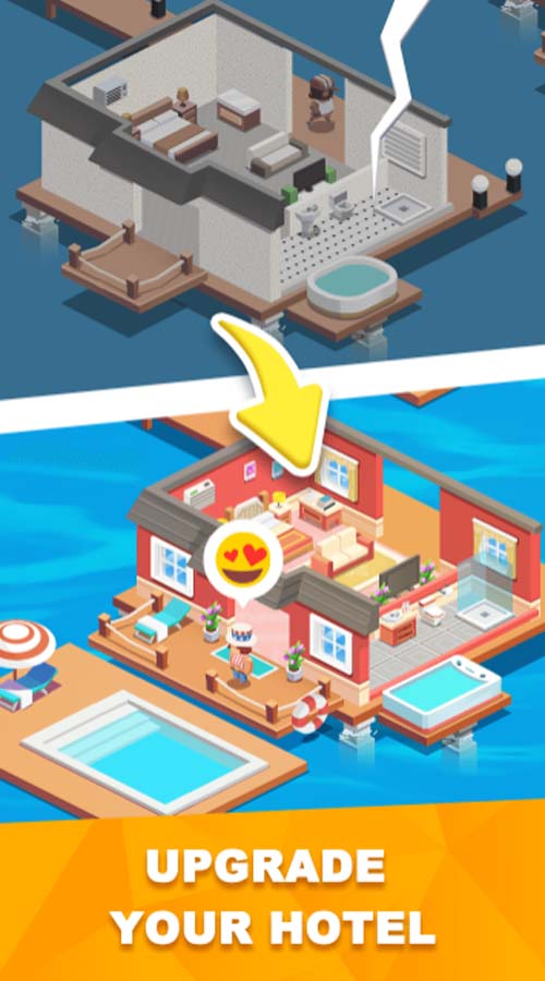 Sim Hotel Tycoon Idle 2